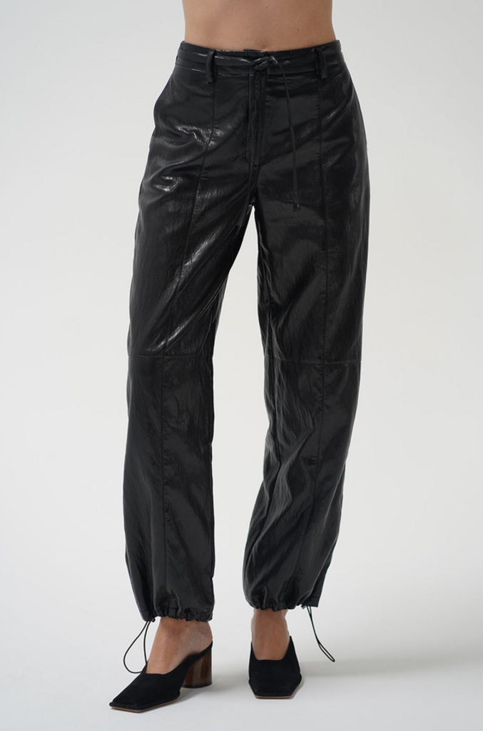 LNA BRIXTON FAUX LEATHER PANT
