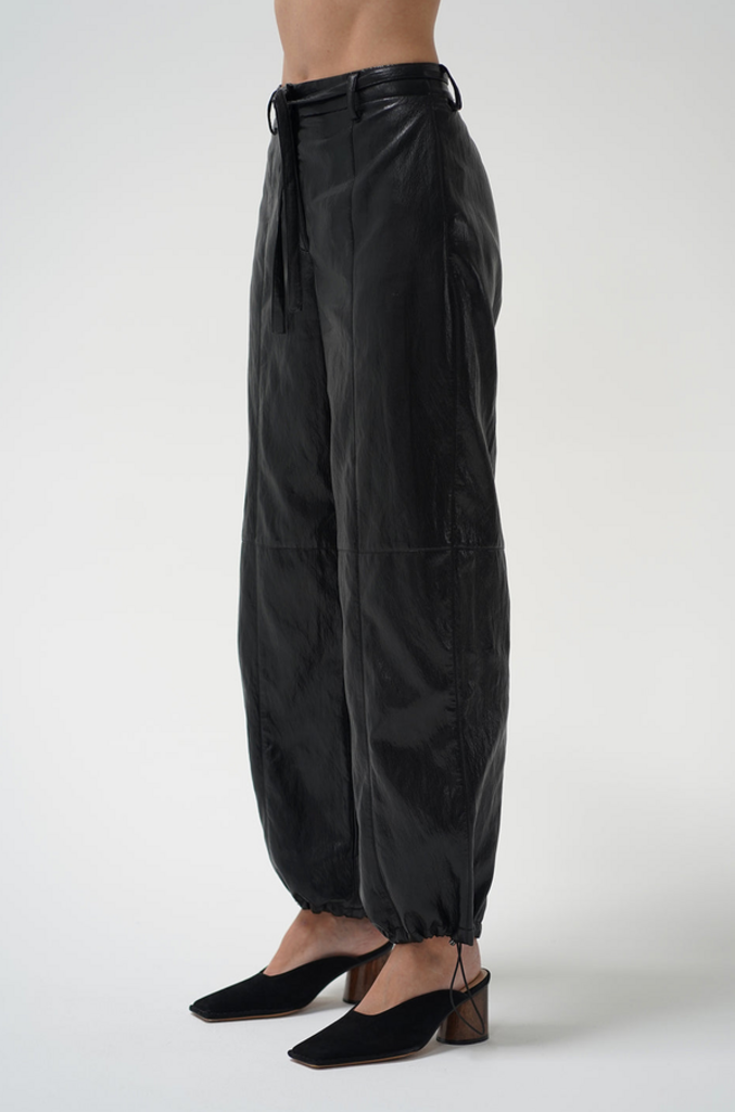 LNA BRIXTON FAUX LEATHER PANT
