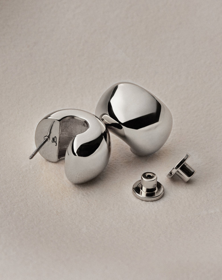 JENNYBIRD SMALL GEMMA HOOPS