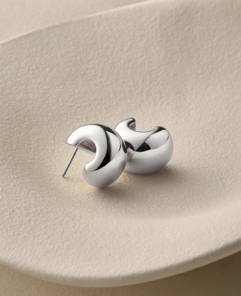 JENNYBIRD SMALL GEMMA HOOPS
