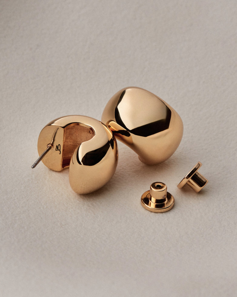 JENNYBIRD SMALL GEMMA HOOPS