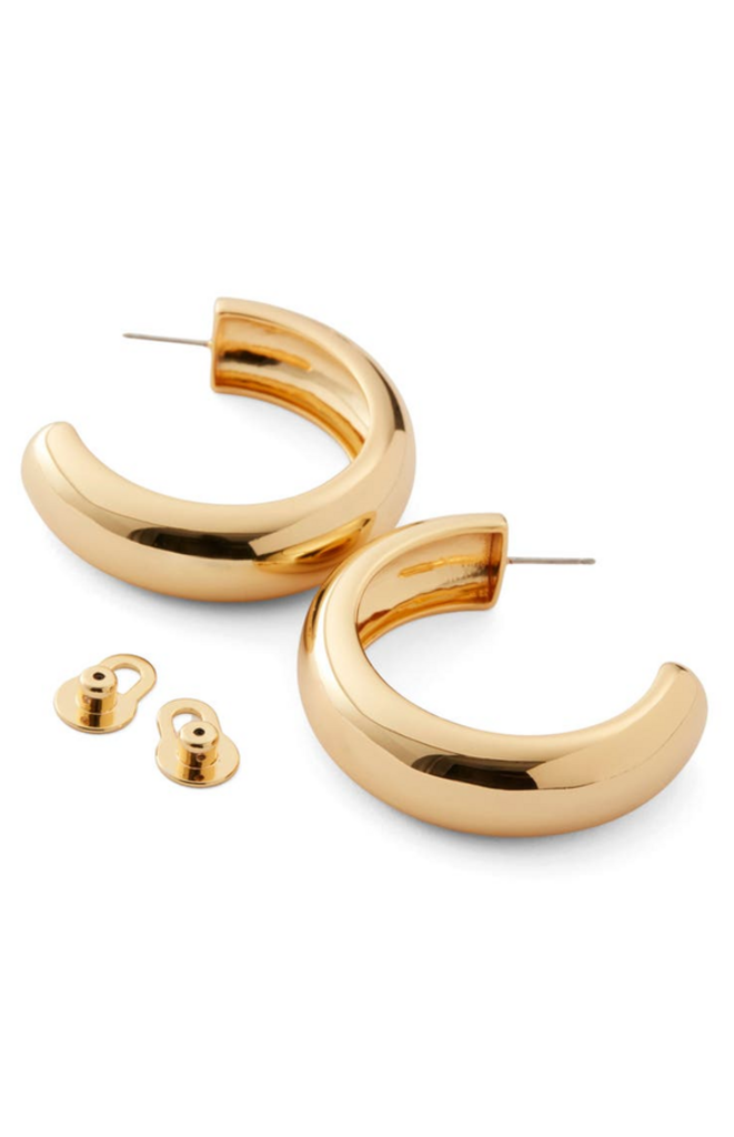 JENNYBIRD LARGE GIA HOOPS