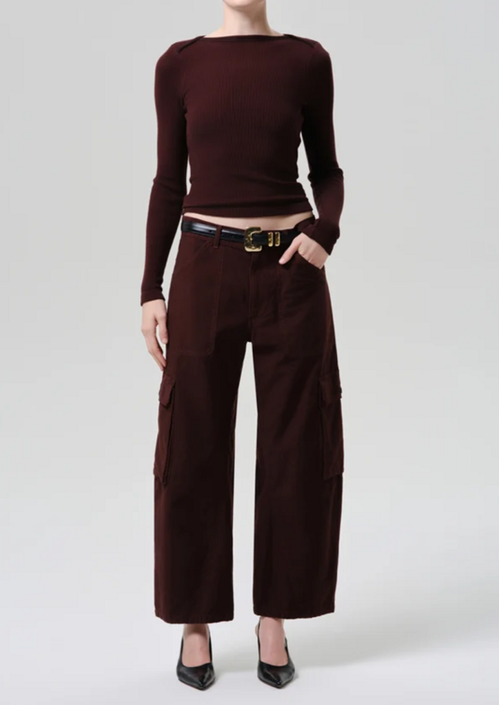 CITIZENS OF HUMANITY THASSOS TWISTED SEAM UTILITY PANT
