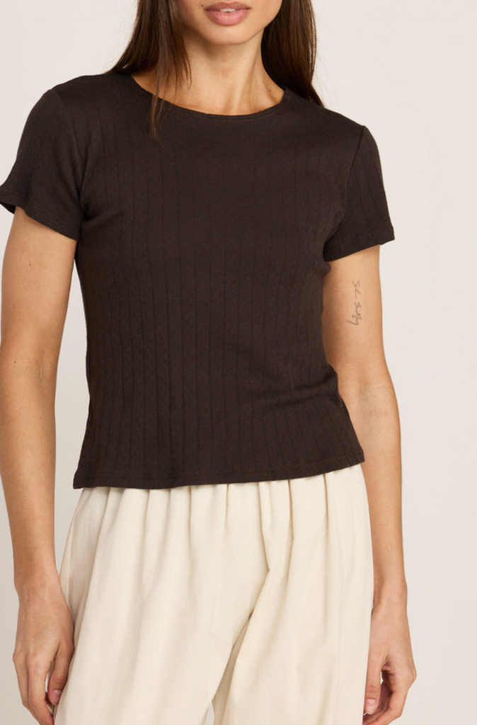 SUNDAY RITUAL ELISE POINTELLE TEE