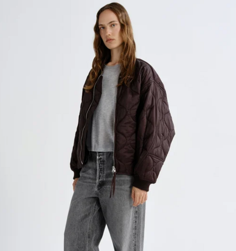 AGOLDE ISLA QUILTED JACKET