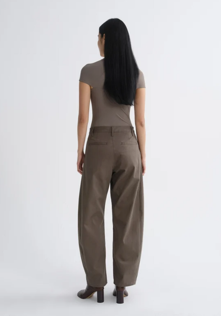 AGOLDE LUNA TROUSER IN STRUCTURED TWILL