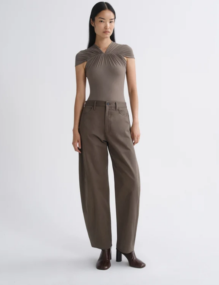 AGOLDE LUNA TROUSER IN STRUCTURED TWILL