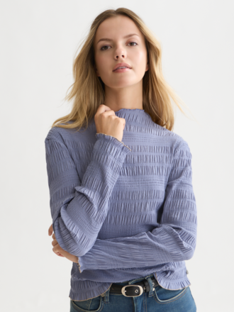 SCOTCH & SODA SMOCKED LS TOP