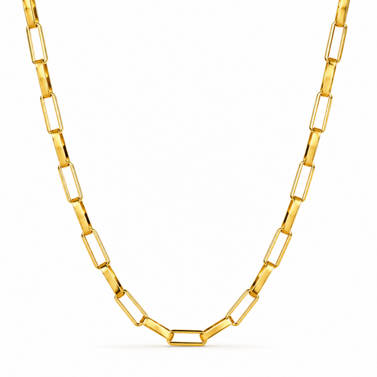 ELLIE VAIL JULIA ELONGATED CHAIN NECKLACE