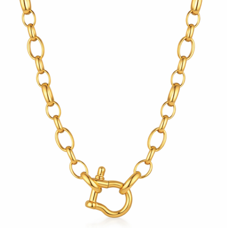 ELLIE VAIL RUVINA SHACKLE NECKLACE