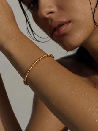 ELLIE VAIL SCARLETT BEADED BANGLE BRACELET