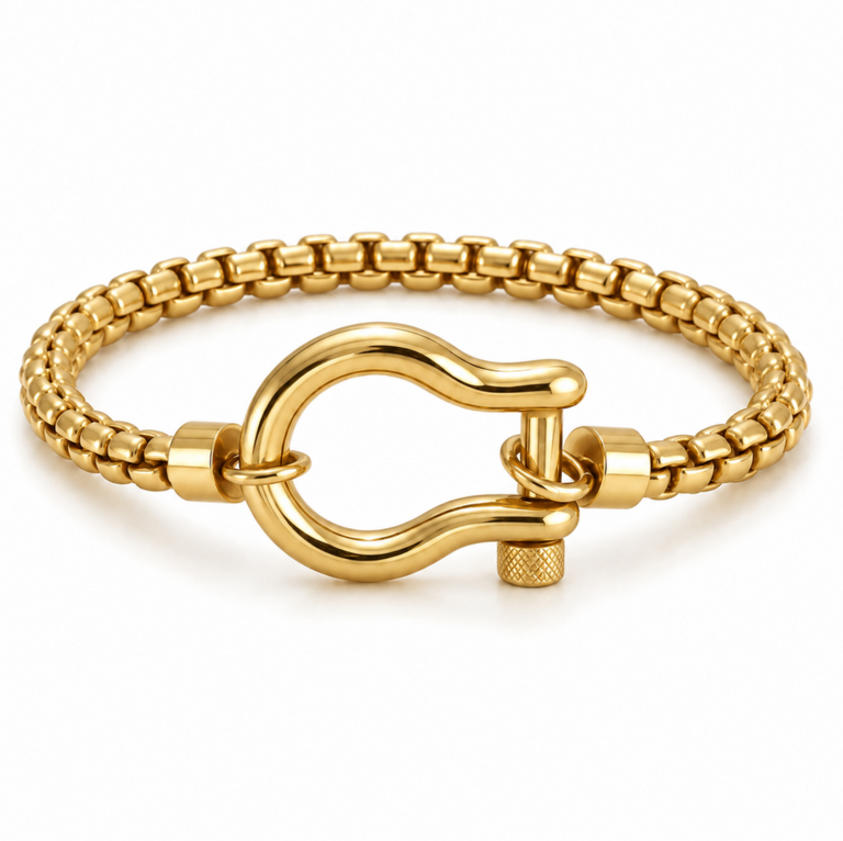 ELLIE VAIL CLARKSON SHACKLE BRACELET