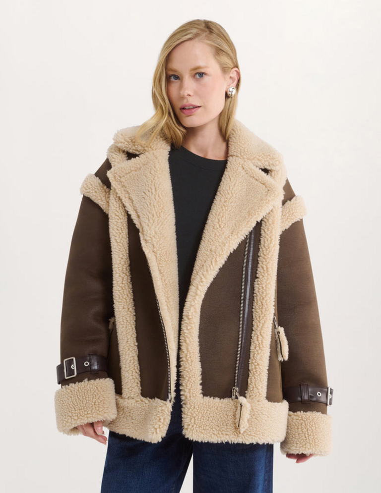 RUMORED WRANGLER SHEARLING JACKET