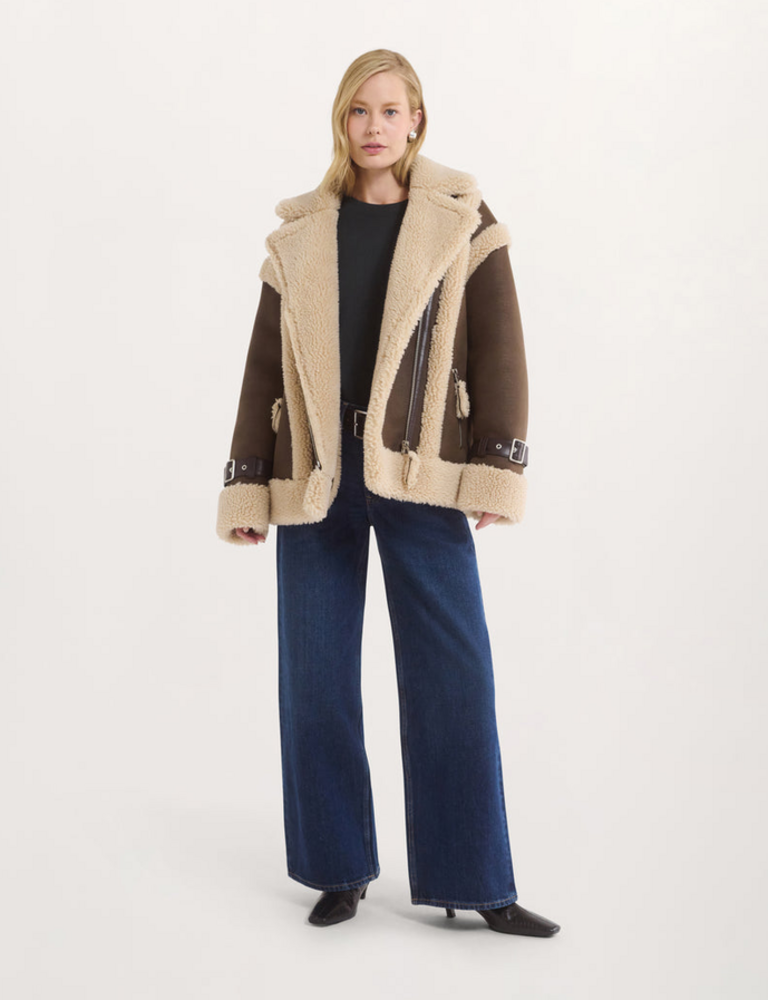 RUMORED WRANGLER SHEARLING JACKET