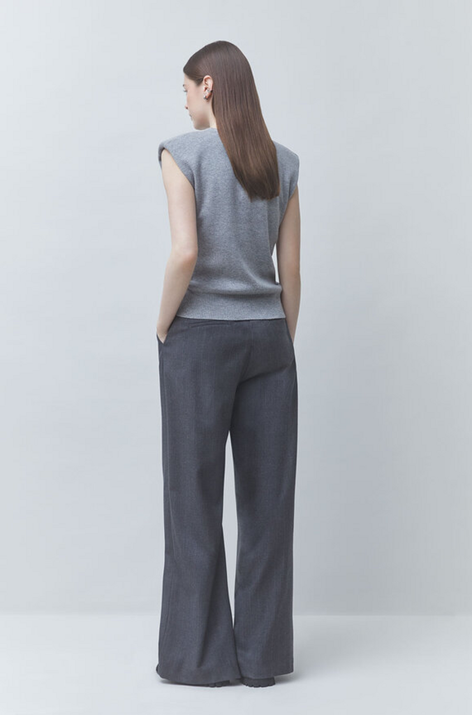 SUNCOO GILEM SWEATER  VEST