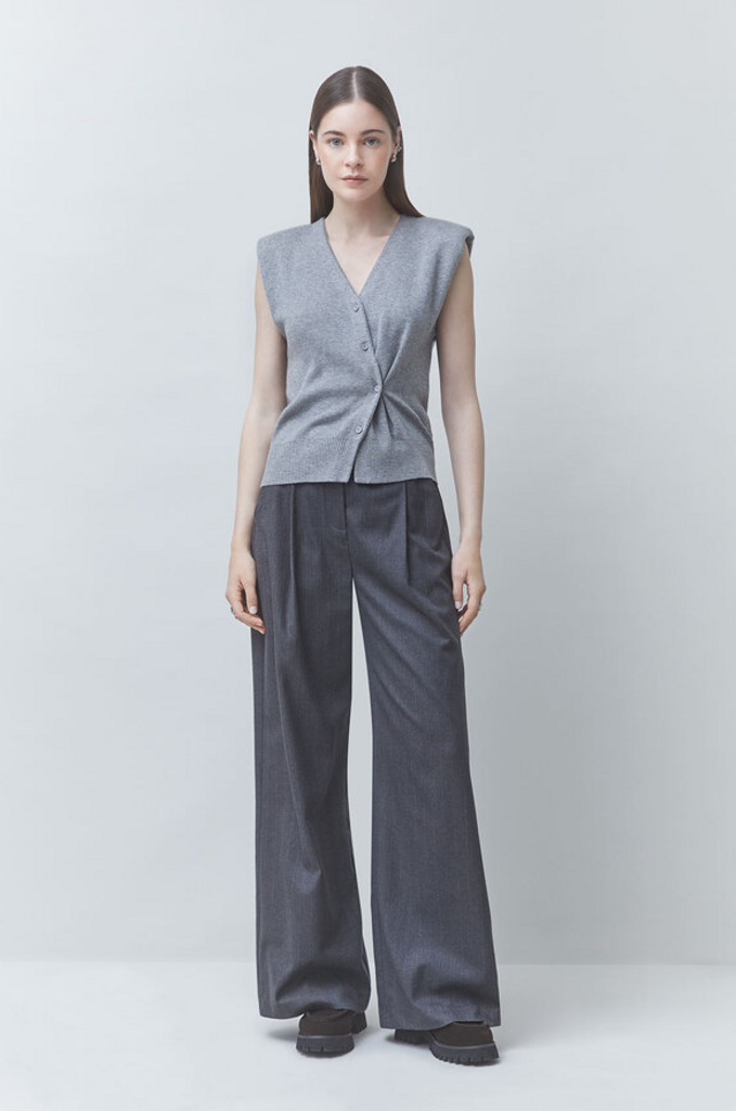 SUNCOO GILEM SWEATER  VEST