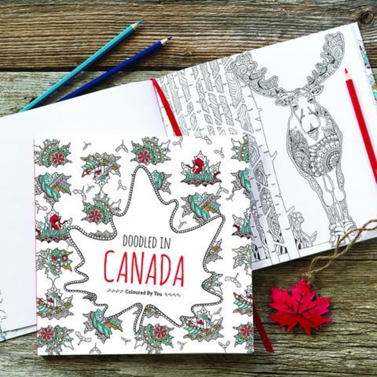 Doodle Lovely Doodled in Canada - by You Book