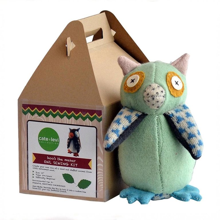 Cate & Levi Cate & Levi Stuffed Owl DIY Kit