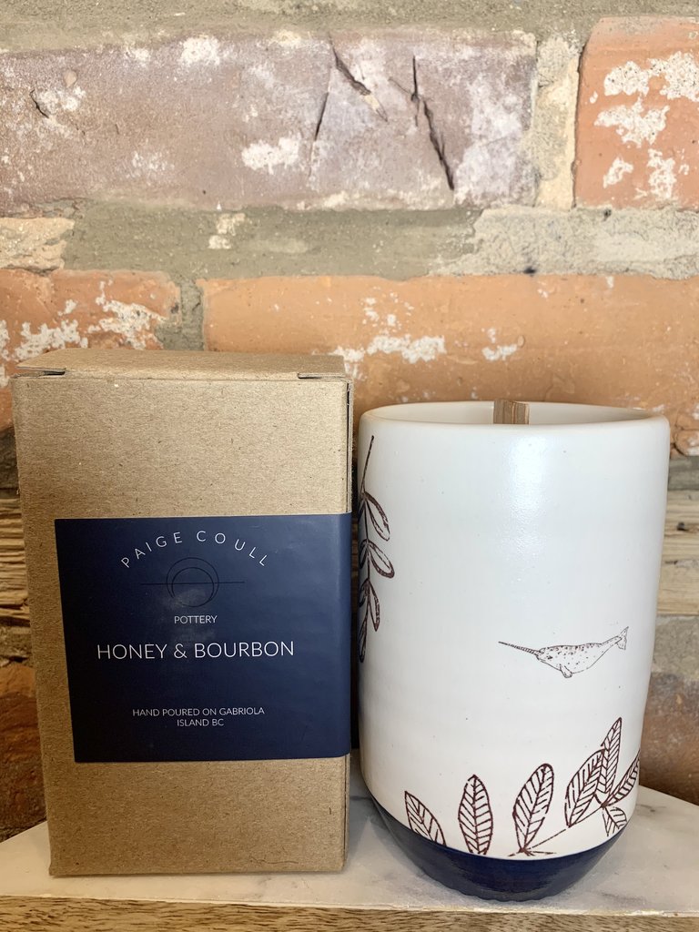 Blackbird Studios Honey Bourbon Pottery Candles