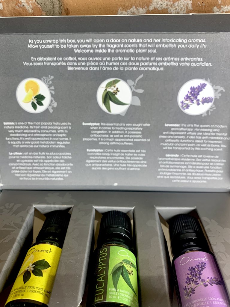 Oriwest Essential Oils - Gift Pack