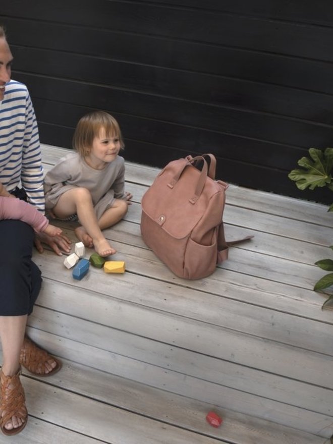 babymel robyn dusty pink