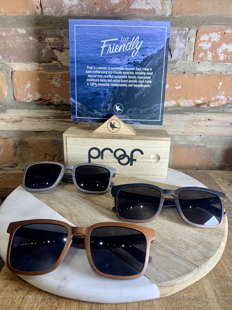 Proof Eyewear Federal Wood Sunglasses