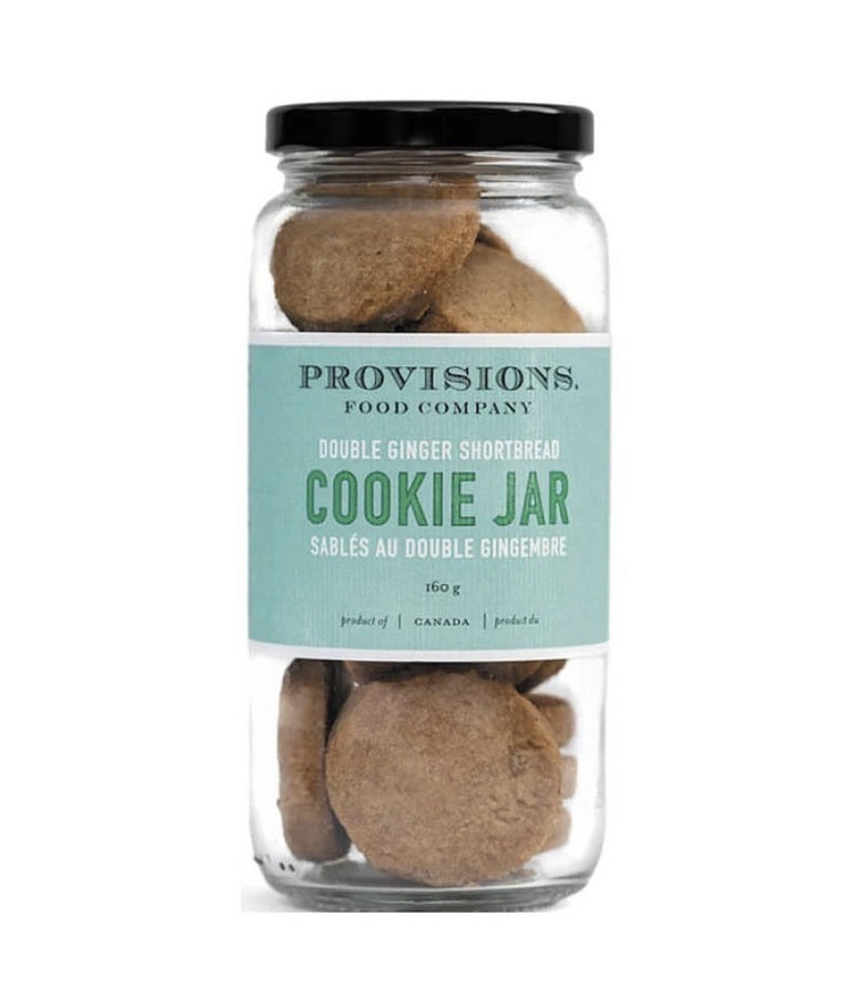 Provisions Double Ginger Shortbread Cookie in A Jar