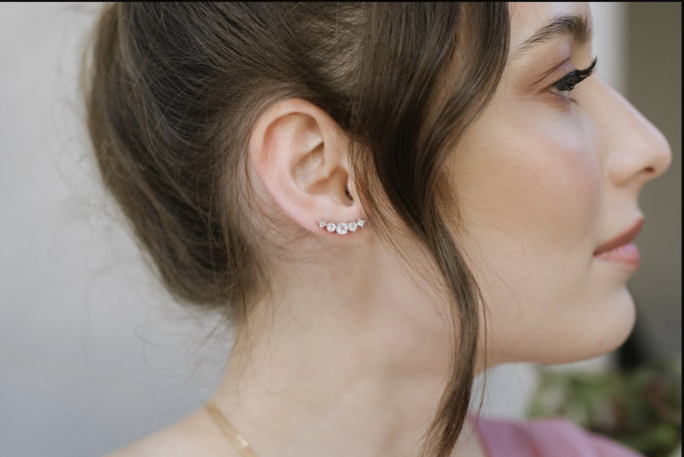 Sarah Mulder Valli Earrings Gold