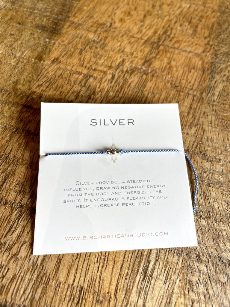 Birch Artisan Studio Silver Intention Bracelet