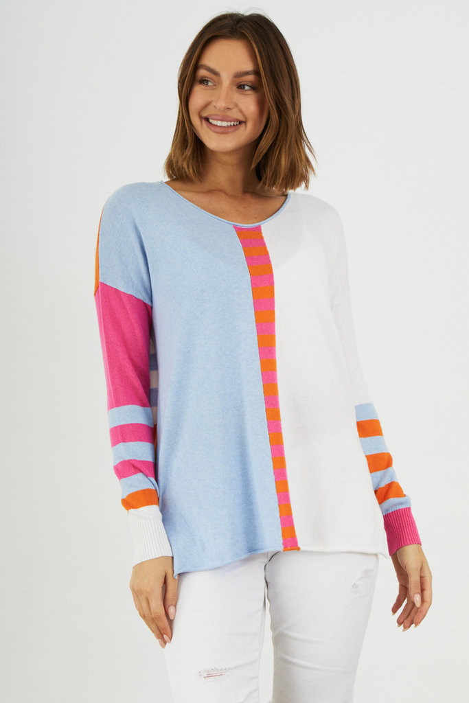 Zacket & Plover Fun Striped Sweater