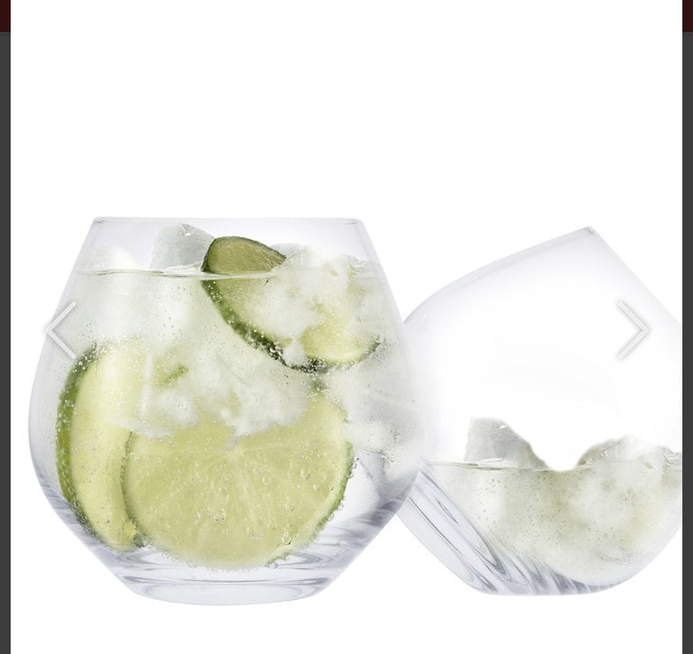 Cuisivin Stemless Gin Copa Glass w/ Coasters