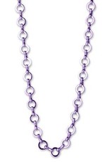 Charm It! Chain Necklace Purple OS