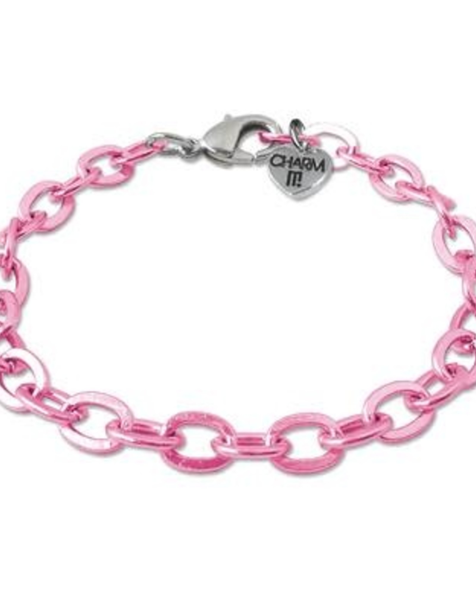 Charm It! Chain Bracelet Pink OS