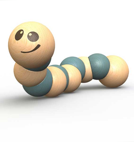 Begin Again Blue Earthworm Toy