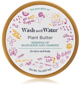 Wash with Water Plant Butter Moisturizer Mandarin & Jasmine