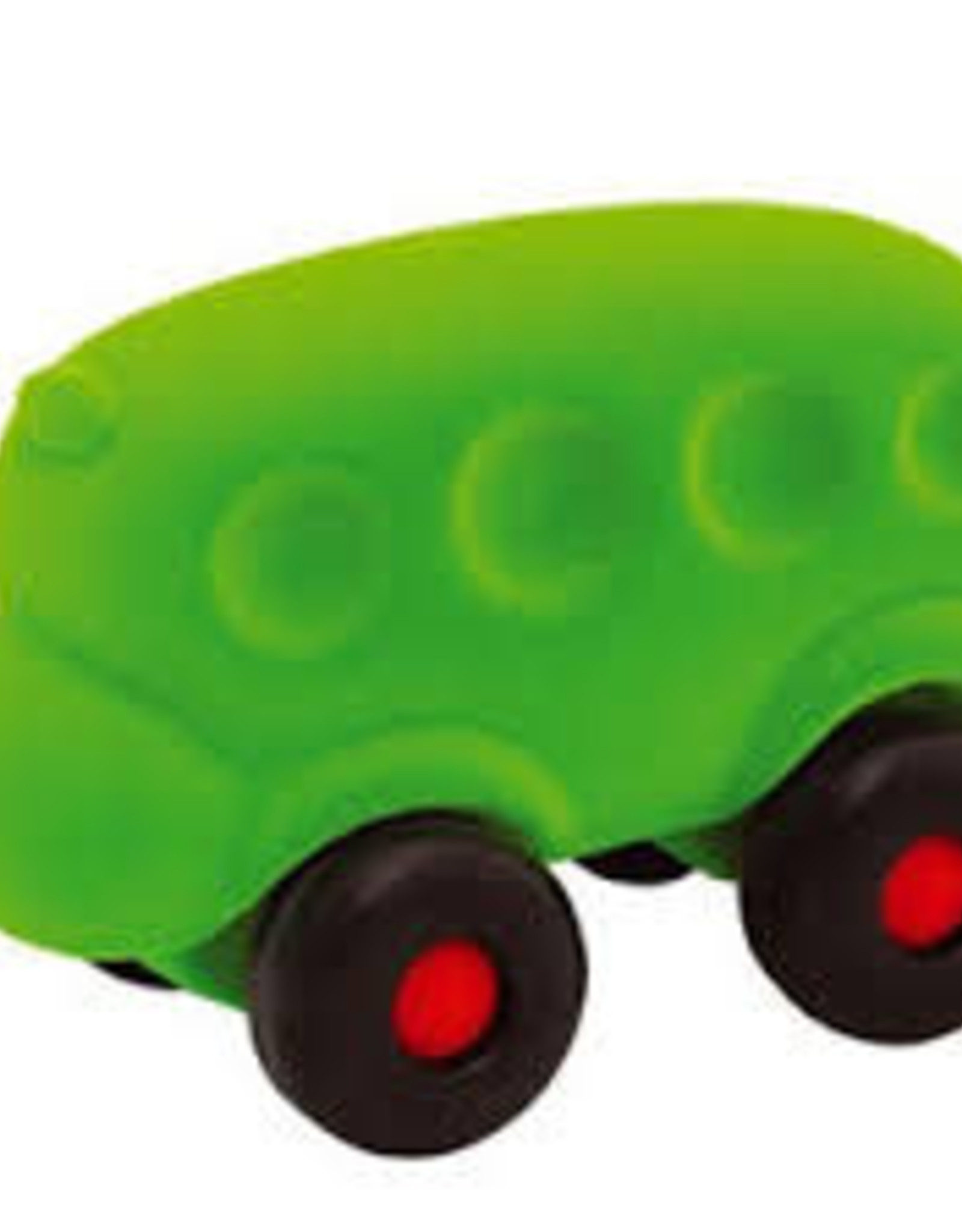 Rubbabu Little Vehicle Green Bus