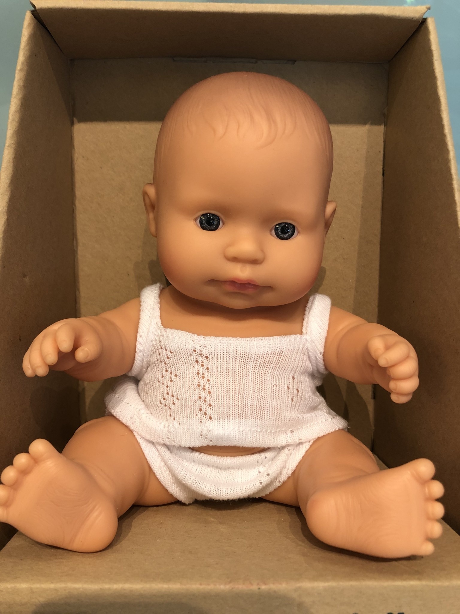 miniland caucasian boy