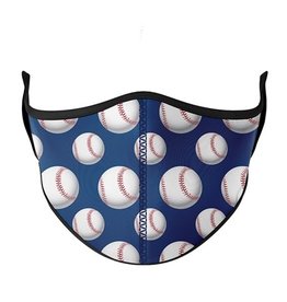 Top Trenz Fashion Face Mask, Large, Baseball