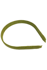 Bows Arts Diamond Dust Satin Headband - Chartreuse