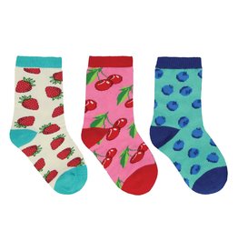 Socksmith Mini Berry Baby Socks, 3 Pack