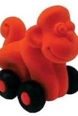 Rubbabu SALE- Rubbabu Aniwheelies Micro Animal, Monkey