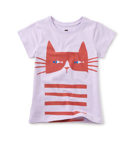 Tea Cat Fish Double Sided Graphic Tee