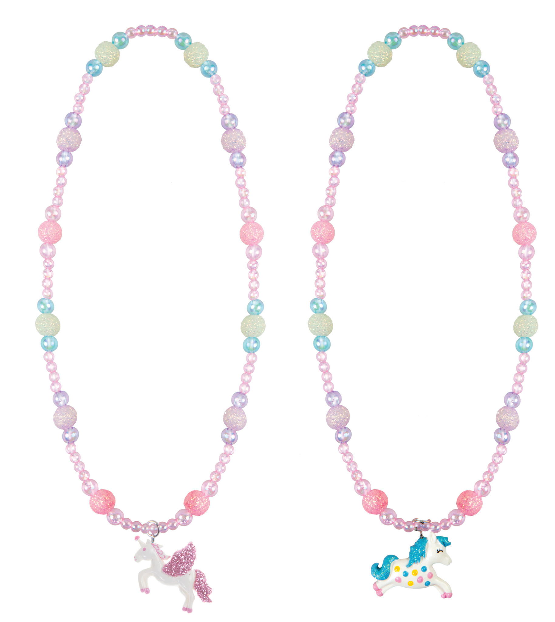 Great Pretenders Prancing Unicorn/Pony Necklace Assorted Great Pretenders Prancing Unicorn/Pony Necklace Assorted