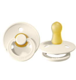 BIBS Pacifier 2 pk  Ivory