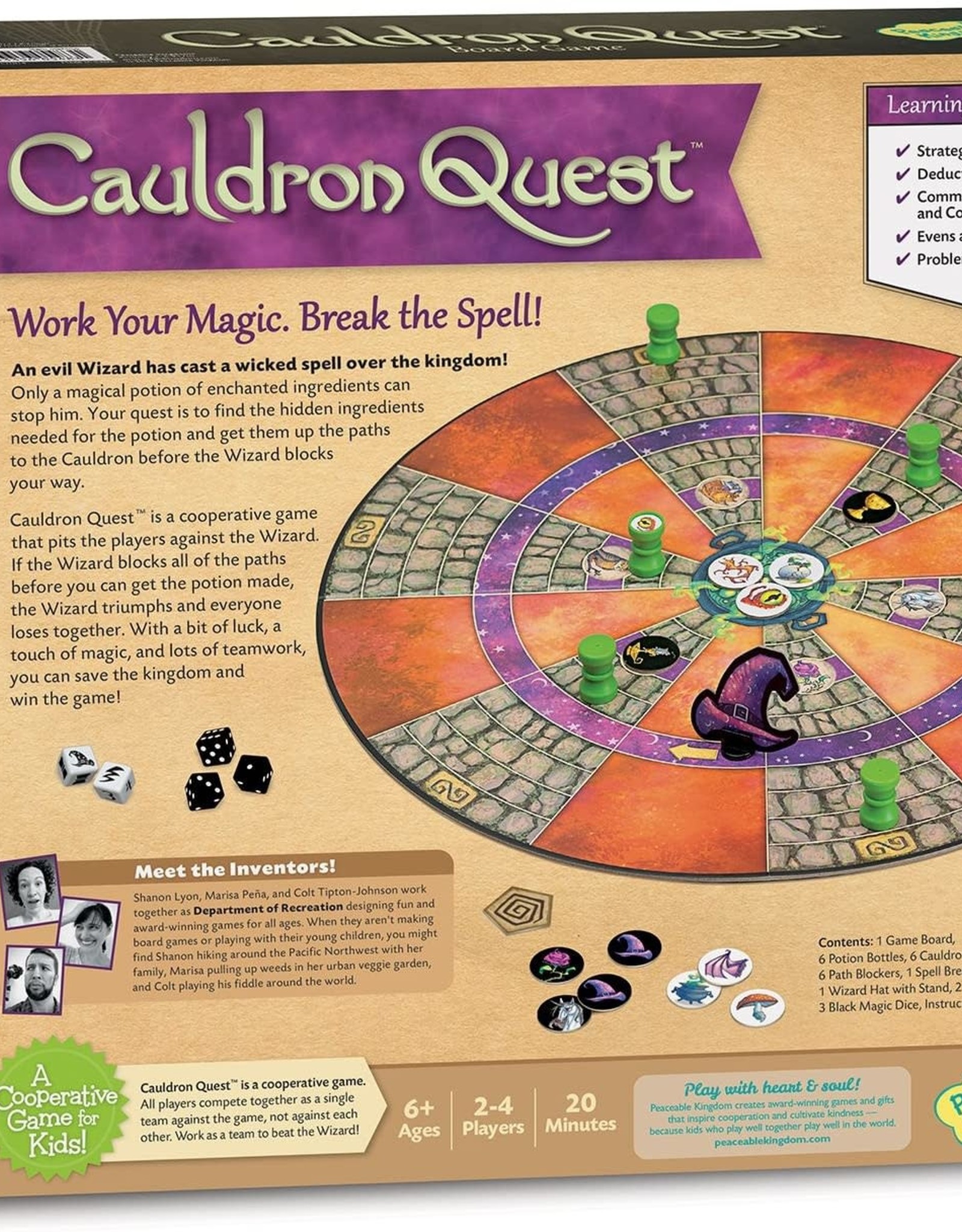Peaceable Kingdom Cauldron Quest