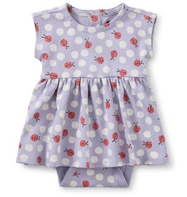 Tea Sweet Sightings Baby Dress, Ladybug