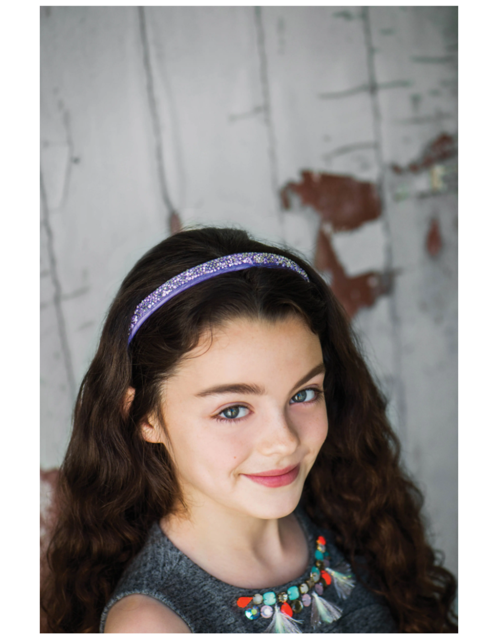 Bows Arts Druzy Quartz Headband