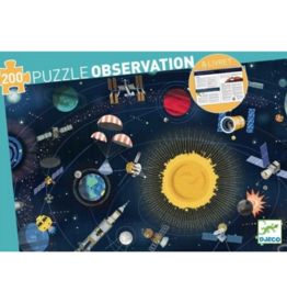 Djeco Space Observation Puzzle, 200 pcs