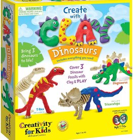 Create with Clay Dinosaurs