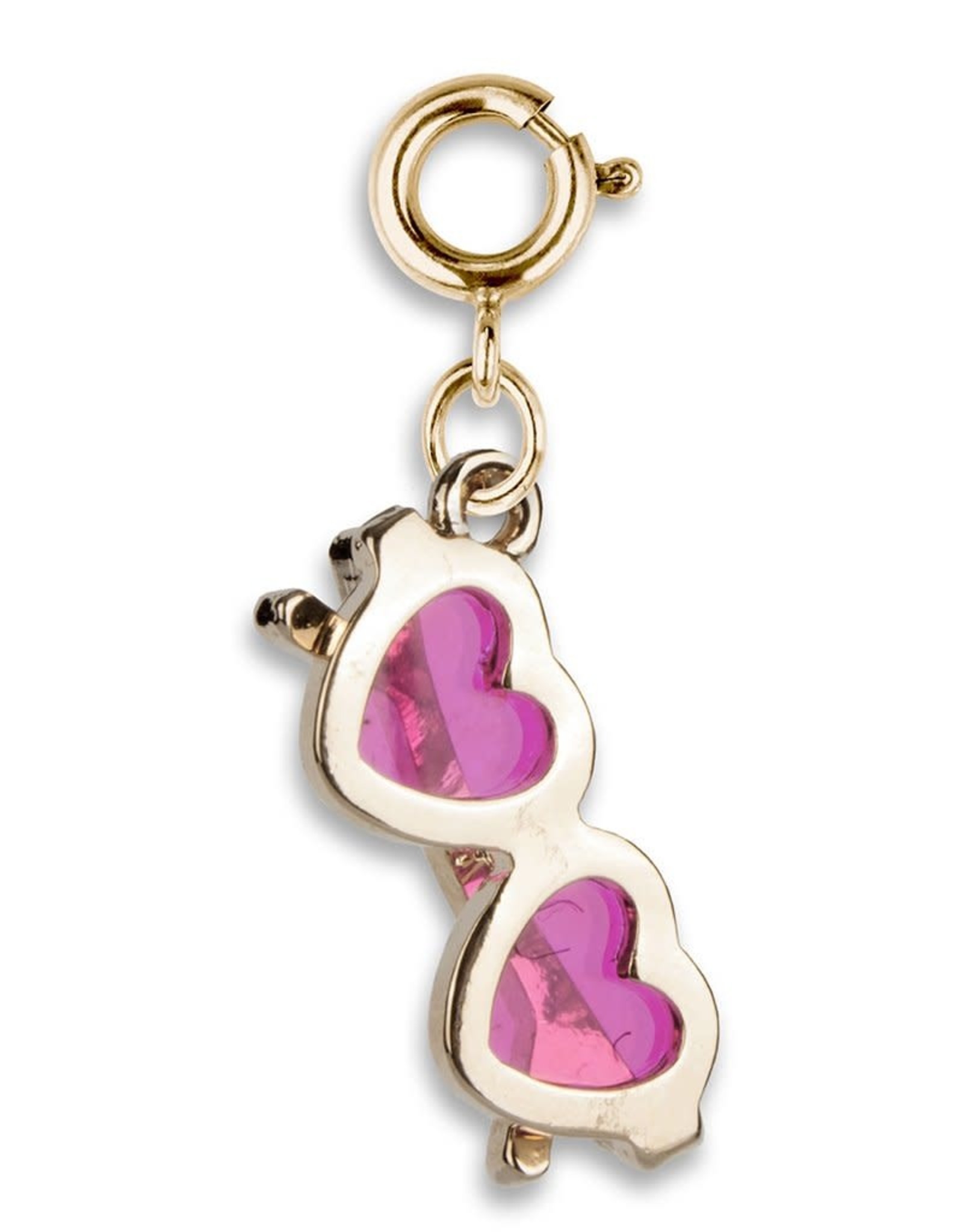 Charm It! Gold Heart Sunglasses Charm